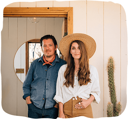 Rich Combs and Sara Combs of The Joshua Tree House