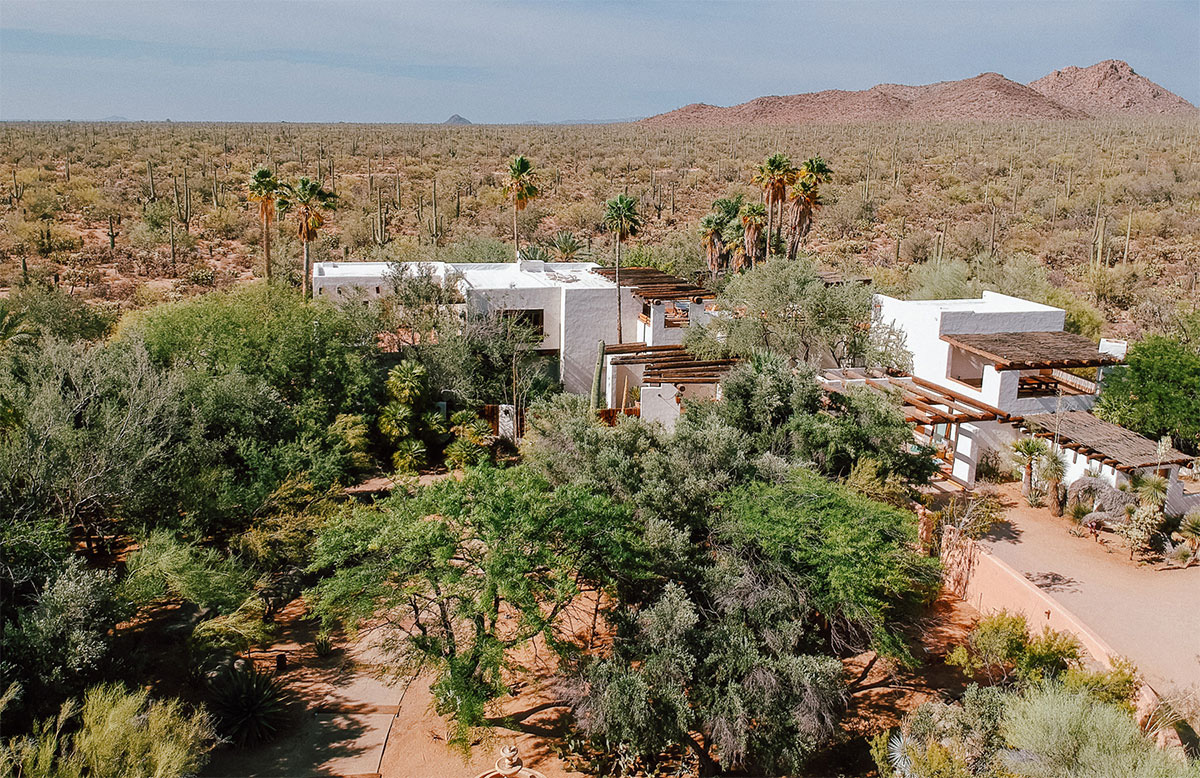 Aerial - Posada by The Joshua Tree House in Tucson, AZ