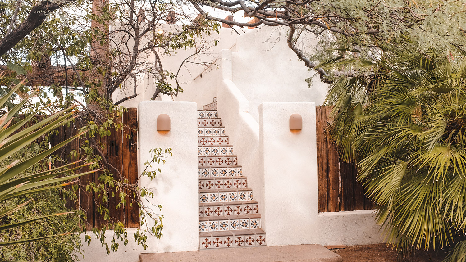 Fireclay Tile staircase